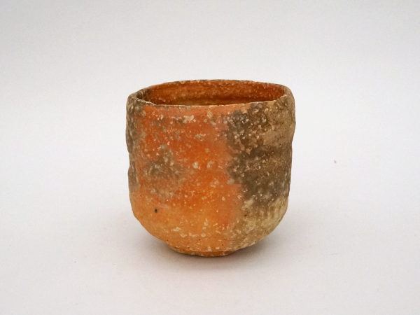 陶芸家 人気作家 植葉香澄 ネコトリ型ポピー文 盃 ねこ 猫 共箱