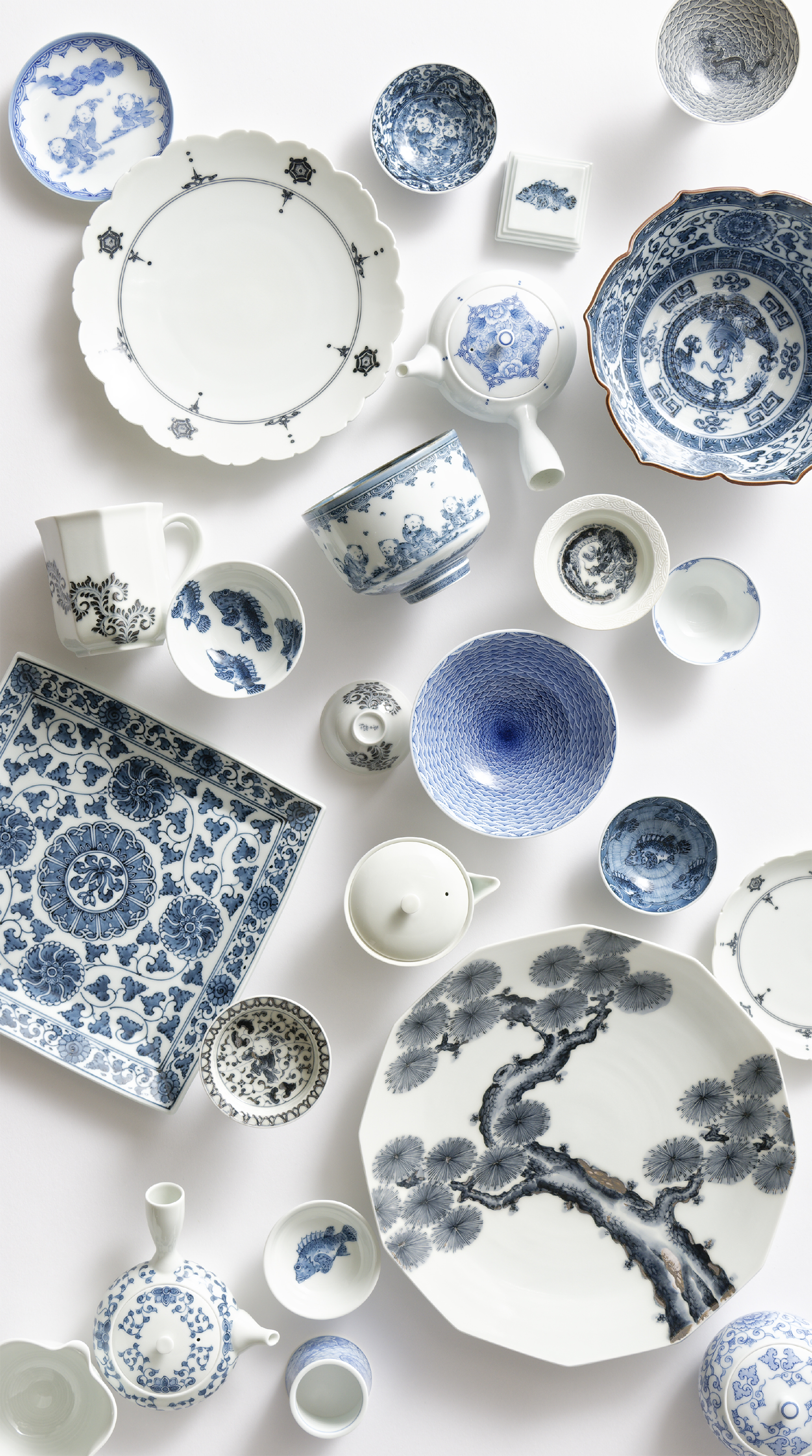 みかわち焼 中里月度務 展 ー白磁と染付ー　令和8年1月14日(水)～1月19日(月)／柿傳ギャラリー