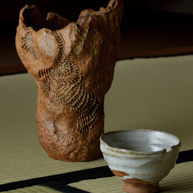 萩焼 坂倉正紘 展　令和5年7月26日(水)～7月31日(月)　柿傳ギャラリー