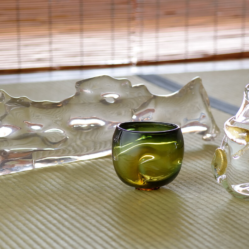 走泥社 益田芳徳 ＋ 有希子 ガラス父娘展　令和6年7月7日(日)～7月12日(金)／柿傳ギャラリー