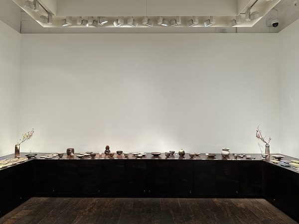 土田半四郎 [千家十職 袋師 友湖] × 健 [聴雪窯] 兄弟展Ⅲ　令和5年10月25日(水)～10月31日(火)　柿傳ギャラリー