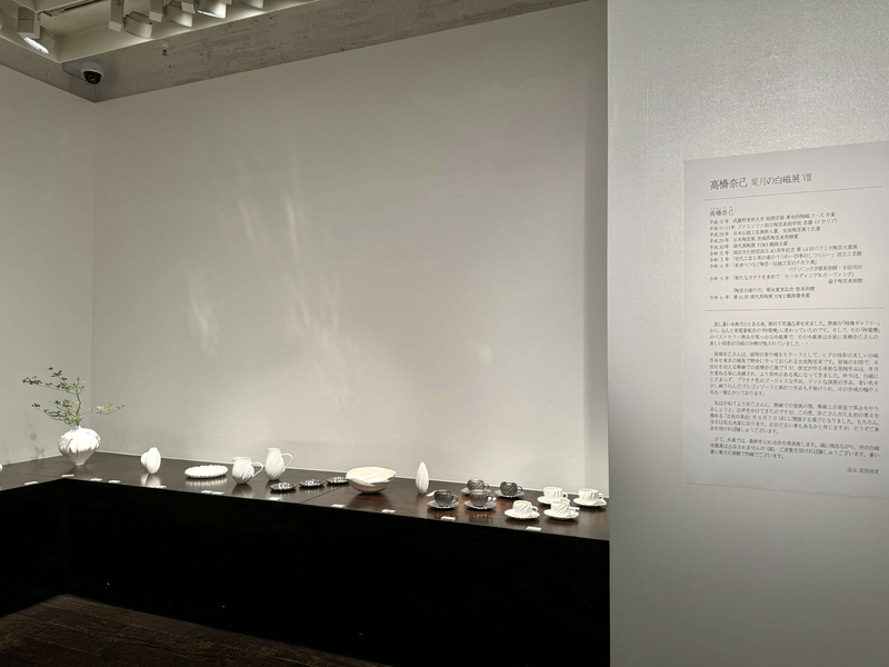 高橋奈己 葉月の白磁展 Ⅷ | 柿傳ギャラリー
