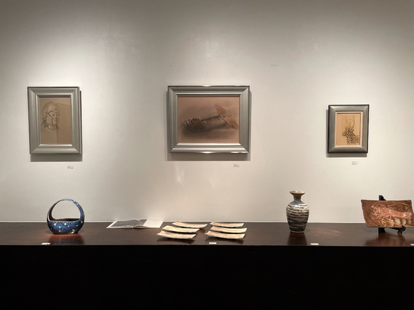 杉山 寧 [近代日本画]　加山哲也 [陶芸]　二人展　令和4年8月21日(日)～8月27日(土) ／柿傳ギャラリー