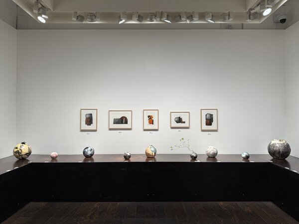 陶 アンドシュ・プローデル ＆ 絵 ティエリー・ルプルースト 二人展　ー冬至の情景ー　令和7年12月21日(日)～12月26日(金)　柿傳ギャラリー
